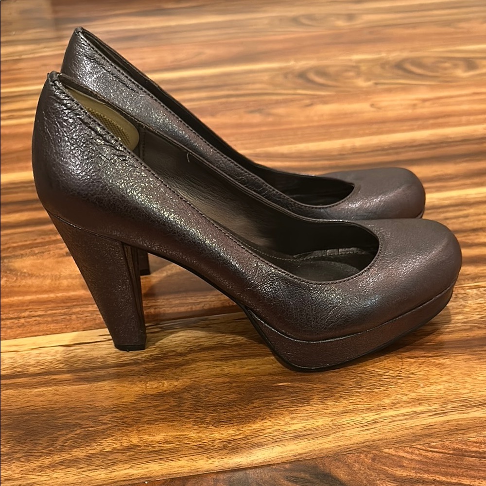 Calvin Klein Scarlet Graphite Heels, 7
